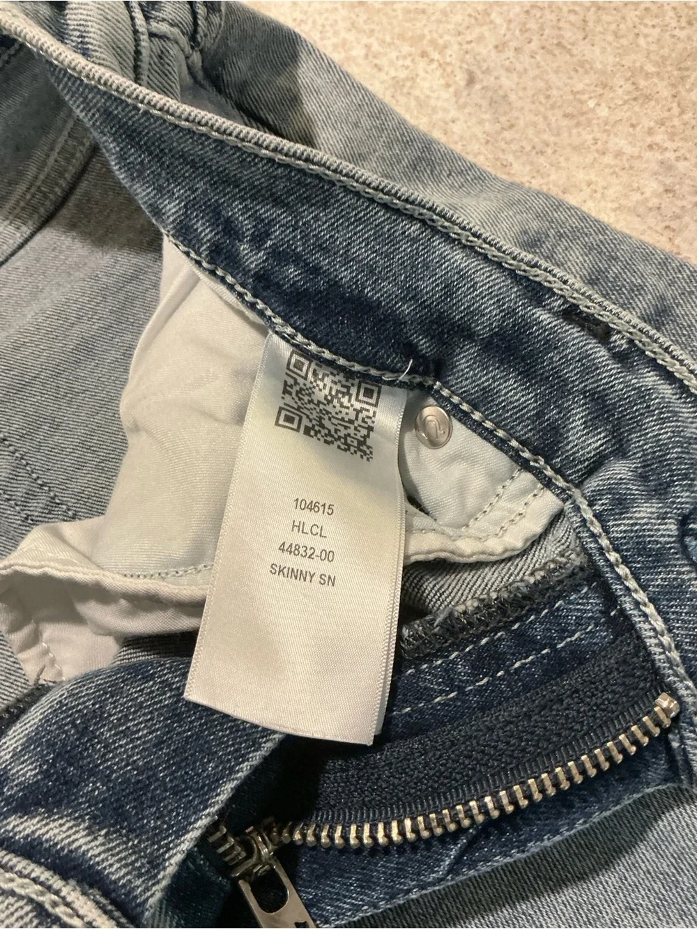 True Religion Mens Streetwear Festival Ultra Skinny Fit Jean Med Wash Size 30